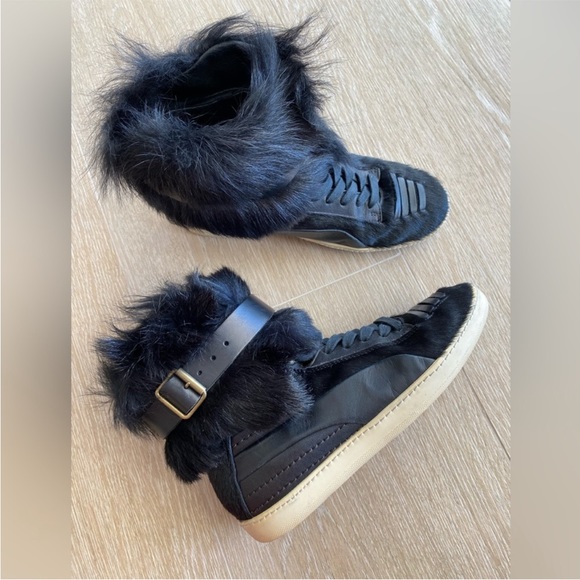 Alexander McQueen & Puma collaboration! Black leather sneakers, Size 38! - Picture 9 of 10